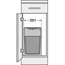 Doppel-Abfallsammler, 2 x 15 Liter, Hailo Tandem, 502.70.452