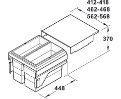 Abfallsammler, Hailo Cargo, 502.58.336
