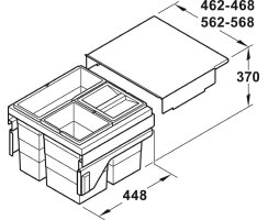 Abfallsammler, Hailo Cargo, 502.58.324