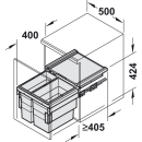 Abfallsammler, Hailo Cargo Synchro, 502.58.504