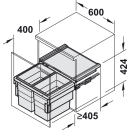 Abfallsammler, Hailo Cargo Synchro, 502.58.506