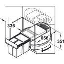 Abfallsammler, Hailo Rondo, 502.78.284