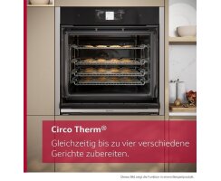 Neff N 90, Backofen B69CS3AY0, 60 x 60 cm, Flex Design, Circo Therm, Slide & Hide, inkl. 5 Jahre Garantie