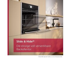 Neff N 90, Backofen B69CS3AY0, 60 x 60 cm, Flex Design, Circo Therm, Slide & Hide, inkl. 5 Jahre Garantie
