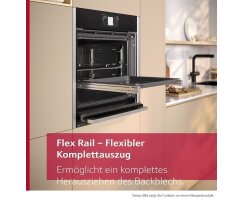 Neff N 90, Backofen B69CS3AY0, 60 x 60 cm, Flex Design, Circo Therm, Slide & Hide, inkl. 5 Jahre Garantie