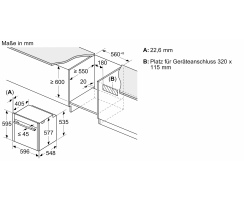 Neff N 90, Backofen B69CS3AY0, 60 x 60 cm, Flex Design, Circo Therm, Slide & Hide, inkl. 5 Jahre Garantie