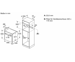 Neff N 90, Backofen B69CS3AY0, 60 x 60 cm, Flex Design, Circo Therm, Slide & Hide, inkl. 5 Jahre Garantie