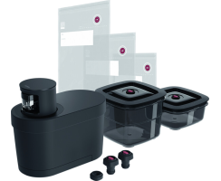 BORA QVac Move All Black, Stand-Vakuumierset, QVACABM