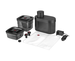 BORA QVac Move All Black, Stand-Vakuumierset, QVACABM
