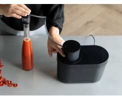 BORA QVac Move All Black, Stand-Vakuumierset, QVACABM
