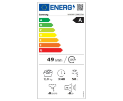 Samsung Waschmaschine WW3000FM mit Hygiene-Dampfprogramm, EEK: A, WW90FG3M05TWEG