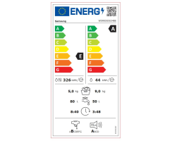 Samsung Waschtrockner WD5100D SLIM, mit AI Ecobubble, 9+5 kg, EEK: E/A (-10%), weiß, WD90DG5G34BEEG