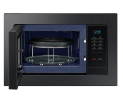 Samsung Einbau-Mikrowelle mit Grill, Schwarz, 20 l, MG20A7013CB/EG