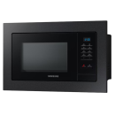 Samsung Einbau-Mikrowelle mit Grill, Schwarz, 20 l, MG20A7013CB/EG