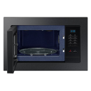 Samsung Einbau-Mikrowelle mit Grill, Schwarz, 20 l, MG20A7013CB/EG