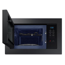 Samsung Einbau-Mikrowelle mit Grill, Schwarz, 20 l, MG20A7013CB/EG
