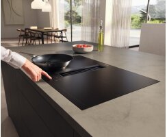 Miele Kochfeld mit Wrasenabzug KMDA 7876 -1 FL *5 Jahre Garantie* - MattFinish - rahmenlos "NEUE GENERATION" ---> sofort lieferfähig