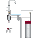 Quooker Flex Square PRO3 Voll-Edelstahl *7 Jahre Garantie* FXSSST PRO3