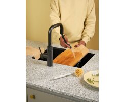 Quooker Flex Square COMBI schwarz *7 Jahre Garantie* FXSBLK COMBI