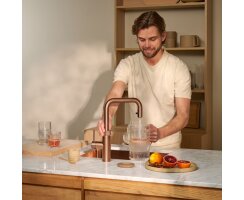 Quooker Flex Square COMBI Kupfer Rosé *7 Jahre Garantie* FXSRCO COMBI