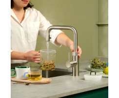 Quooker Flex Square COMBI+ Voll-Edelstahl *7 Jahre...