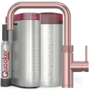 Quooker Flex Square COMBI CUBE Kupfer Rosé *7 Jahre Garantie & CUBE Filter Starter Paket* FXSRCO COMBI CUBE2