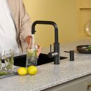 Quooker Flex Square COMBI+ CUBE schwarz *7 Jahre Garantie & CUBE Filter Starter Paket* FXSBLK COMBI+ CUBE2
