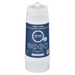 GROHE 40404001 Blue Austauschfilter S-Size, Kapazität 600 Liter