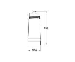 GROHE 40404001 Blue Austauschfilter S-Size, Kapazität 600 Liter