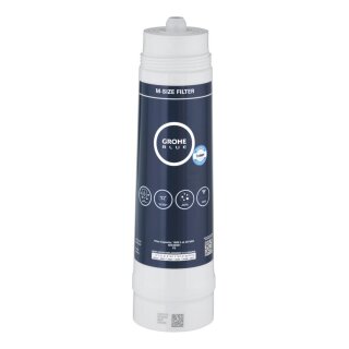 GROHE 40430001 Blue Austauschfilter M-Size, Kapazität 1500 Liter