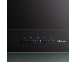 falmec Wandhaube Mercurio, 60 cm, Schwarz 103133