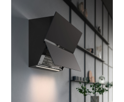 falmec Wandhaube Fusion, 85 cm, Schwarz satiniert, 103109
