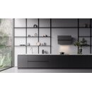 falmec Wandhaube Fusion, 85 cm, Schwarz satiniert, 103109