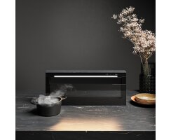 falmec Level Invisible, 90 cm, Schwarz, Abluft/Umluft, 103380