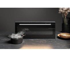 falmec Level Invisible, 90 cm, Schwarz, Abluft/Umluft, 103380