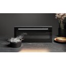 falmec Level Invisible, 90 cm, Schwarz, Abluft/Umluft, 103380