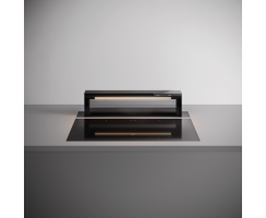 falmec Level, 90 cm, Schwarz, Abluft/Umluft, 103827
