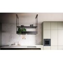 falmec Inselhaube Spazio, 130 cm, Schwarz, 102525