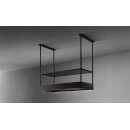falmec Inselhaube Spazio, 130 cm, Schwarz, 102525