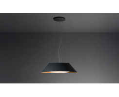 falmec Inselhaube Vogue, Ø 88 cm, Schwarzgrau, 103112