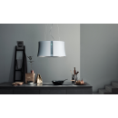 falmec Inselhaube Zephiro E.ion, 67 cm, Weiß satiniert, 100431