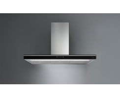 falmec Inselhaube Luce, 90 cm, Schwarz 100166