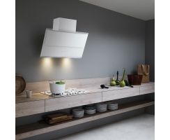 falmec Wandhaube Verso NRS, 85 cm, Weiß 102639