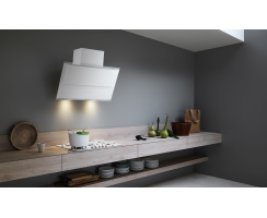 falmec Wandhaube Verso NRS, 85 cm, Weiß 102639