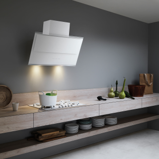 falmec Wandhaube Verso NRS, 85 cm, Schwarz 102638