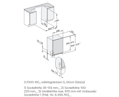 Miele G 7658 SCVi XXL EnergyHero AD - Geschirrspüler vollintegriert - 60 cm