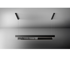 falmec Inselhaube Light, 180 cm, Schwarz 102624