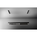 falmec Inselhaube Light, 180 cm, Schwarz 102624