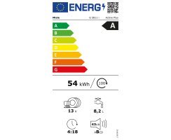 Miele G 5811 i Active Plus - Edelstahl CleanSteel - Geschirrspüler integrierfähig - 60 cm