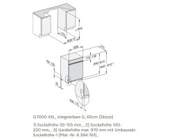 Miele G 5817 i XXL Active Plus - Edelstahl CleanSteel - Geschirrspüler integrierfähig - 60 cm